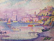 Leaving the Port of Saint-Tropez, 1902 - Paul Signac