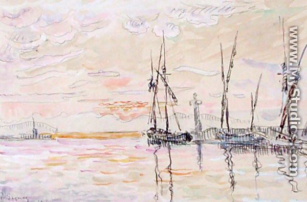 St. Tropez, 1918 - Paul Signac