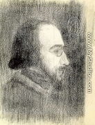 Erik Satie (1866-1925) c.1886 - Paul Signac