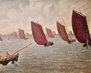 Breeze, Concarneau, 1891 - Paul Signac