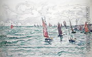 Audierne, Return of the Fishing Boats, 1930 - Paul Signac