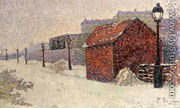 Snow, Butte Montmartre, 1887 - Paul Signac