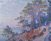 St. Tropez, the Custom's Path, 1905 - Paul Signac