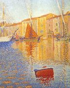 The Red Buoy, Saint Tropez, 1895 - Paul Signac