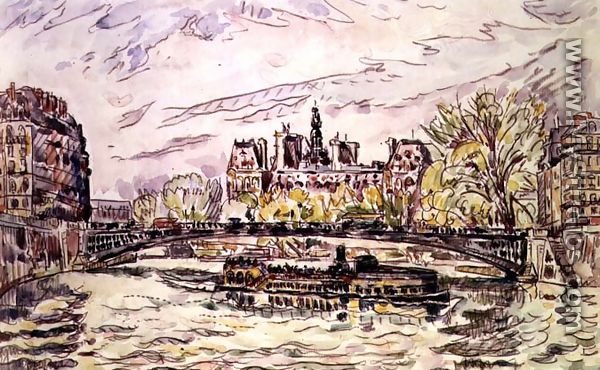 Pont Louis-Phillipe, Paris, 1928 - Paul Signac