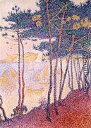 Sailing boats and pine trees, 1896 - Paul Signac