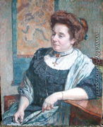 Madame Maurice Denis, 1908 - Theo van Rysselberghe