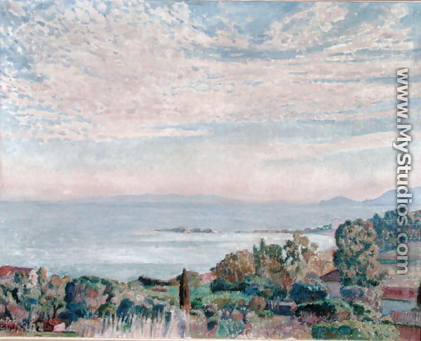 La Baie de St. Clair, 1923 - Theo van Rysselberghe