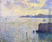 Sailing Boats in an Estuary, c.1892-93 - Theo van Rysselberghe