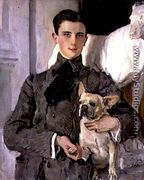 Portrait of Count Feliks Feliksovich Sumarokov-Yelstov (1887-1967) later Prince Yusupov, 1903 - Valentin Aleksandrovich Serov