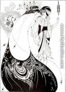 The Peacock Skirt, illustration for the English edition of `Salome' by Oscar Wilde (1854-1900) 1893 - Aubrey Vincent Beardsley