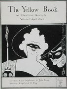 Frontispiece for 'The Yellow Book: An Illustrated Quarterly', Volume I, April 1894 - Aubrey Vincent Beardsley