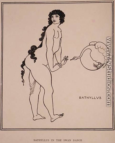 Bathyllus in the Swan Dance, illustration from 