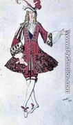 Costume for a page, in the style of Ludwig XIV, from Aladdin, 1916 - Leon (Samoilovitch) Bakst