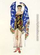 Costume design for a Dancing Girl - Leon (Samoilovitch) Bakst