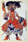 Costume design for The Queen's Guard, from Sleeping Beauty, 1921 - Leon (Samoilovitch) Bakst