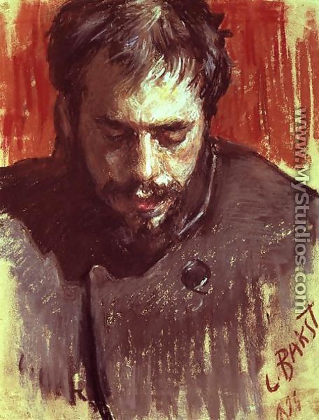 Portrait of Alexander Benois (1870-1960) 1894 - Leon (Samoilovitch) Bakst