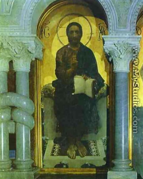 Christ, 1885 - Mikhail Aleksandrovich Vrubel
