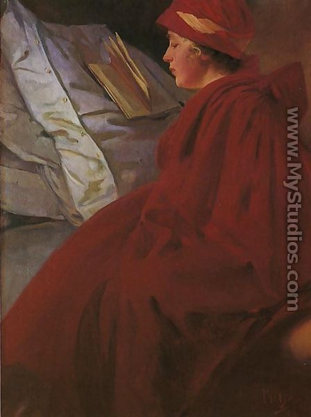 Red Coat, 1902 - Alphonse Maria Mucha