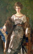 Portrait of Ewfimia Nosova, 1911 - Konstantin Andreevic Somov