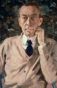 Portrait of the composer, Sergei Vasilievich Rachmaninov (1873-1943) 1925 - Konstantin Andreevic Somov