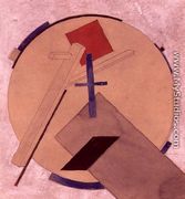 Untitled Proun Study, c.1919-20 - Eliezer (El) Markowich  Lissitzky