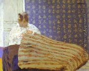 Mrs Vuillard Sewing (Madame Vuillard cousant) 1893 - Edouard  (Jean-Edouard) Vuillard