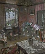 The Pink Room, c.1903 - Edouard  (Jean-Edouard) Vuillard