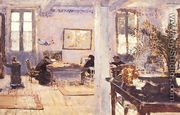 In a Room, 1899 - Edouard  (Jean-Edouard) Vuillard