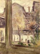 View of the Courtyard, c.1900 - Edouard  (Jean-Edouard) Vuillard