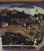 View of Cannes, c.1901 - Edouard  (Jean-Edouard) Vuillard