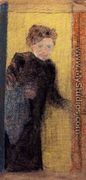 Woman at the Door - Edouard  (Jean-Edouard) Vuillard