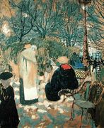 Park Scene - Edouard  (Jean-Edouard) Vuillard