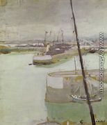 The Port of Honfleur, 1919 - Edouard  (Jean-Edouard) Vuillard