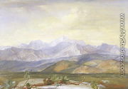 The Carrara Mountains, c.1876/80 - George Frederick Watts