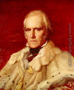 Portrait of Stratford Canning (1786-1880), Viscount Stratford de Redcliffe (1856-7) - George Frederick Watts