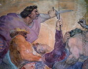 Detail of Punishment of the Doctor, Villa Medicea di Careggi - George Frederick Watts