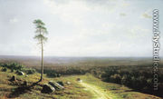 Forest view in midday, 1878 - Clodt von Jurgensburg Mikhail Konstantinovitch