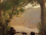 Lake Nemi, 1843 - Jean-Baptiste-Camille Corot
