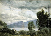 View of Chalet de Chenes, Bellvue, Geneva, 1857 - Jean-Baptiste-Camille Corot