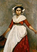 An Italian Girl, c.1872 - Jean-Baptiste-Camille Corot