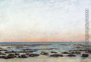 Sunset, Trouville, c. 1870 - Jean-Baptiste-Camille Corot