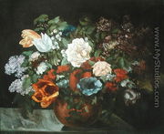 Bouquet of Flowers, 1863 - Gustave Courbet