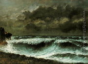 Squall on the Horizon, c.1872 - Gustave Courbet
