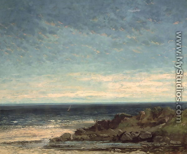 The Sea - Gustave Courbet