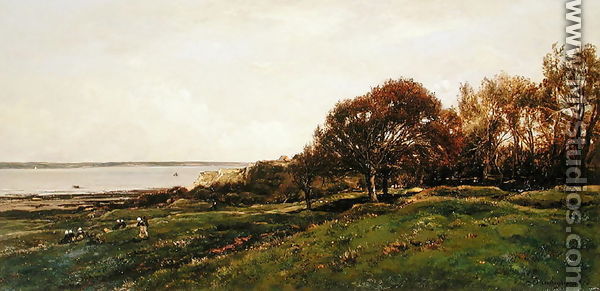 Seaside of Villerville, 1870 - Charles-Francois Daubigny