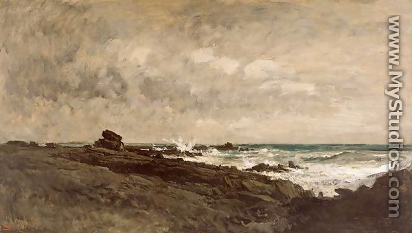 Seascape, c.1867 - Charles-Francois Daubigny