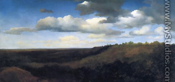Landscape in the Roman Campagna, 1836 - Charles-Francois Daubigny