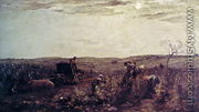 The Wine Harvest in Burgundy, 1863 - Charles-Francois Daubigny