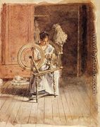 Spinning, 1881 - Thomas Cowperthwait Eakins